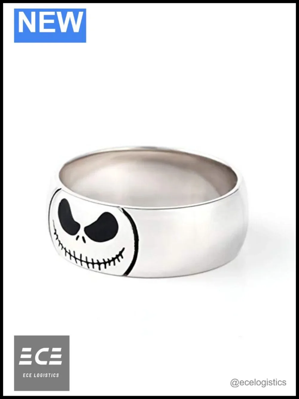 925 Sterling Silver Couple Rings Band Set with Gift Box